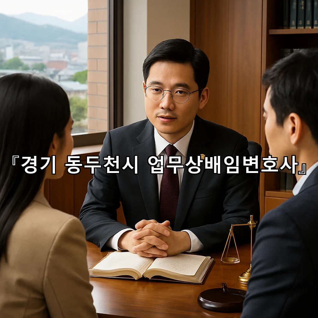 경기 동두천시 업무상배임변호사