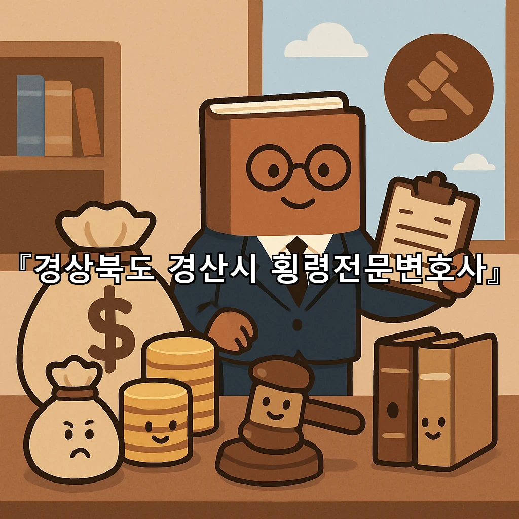경상북도 경산시 횡령전문변호사