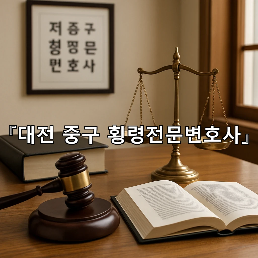 대전중구횡령전문변호사 선택이 중요한 이유를 짚어드립니다