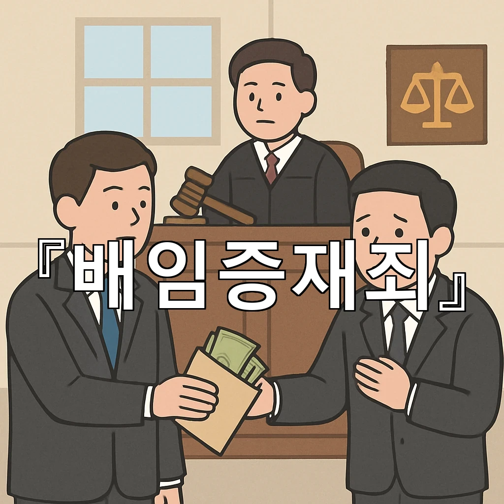배임증재죄 수사 대응에서 먼저 살펴야 할 핵심 흐름과 쟁점들
