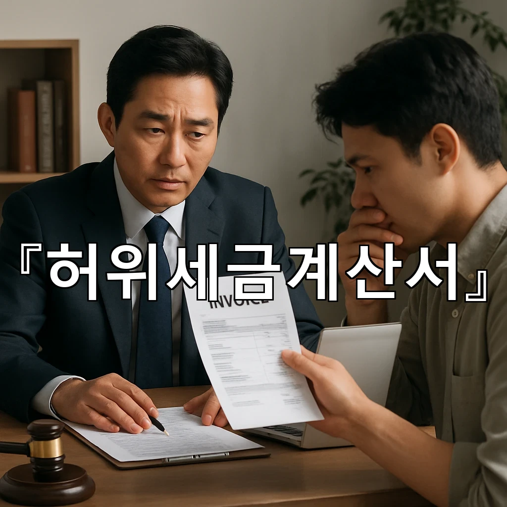 legal image 허위세금계산서 11460